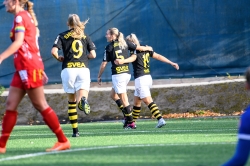 AIK - Rössö.  8-0  (Dam)