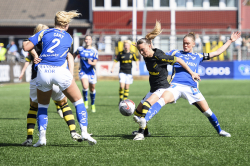 AIK - Norrköping.  2-3  (Dam)