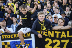 Publikbilder. Halmstad-AIK