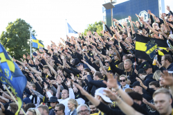 Publikbilder. Halmstad-AIK