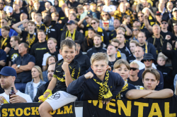 Publikbilder. Halmstad-AIK