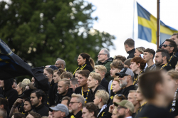 Publikbilder. Halmstad-AIK