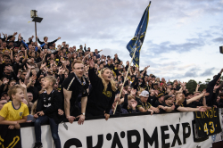 Publikbilder. Halmstad-AIK