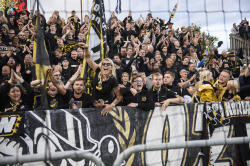 Publikbilder. Halmstad-AIK