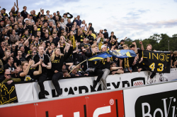 Publikbilder. Halmstad-AIK