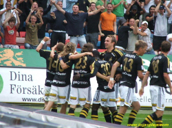 AIK - Halmstad.  3-0