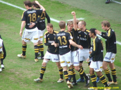 AIK - Örgryte.  2-1