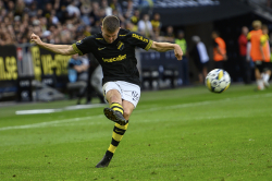 AIK - Mjällby.  1-0