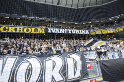 Publikbilder. AIK-Mjällby