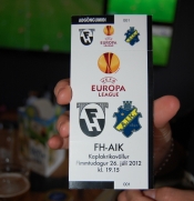 Hafnarfjarðar - AIK.  0-1