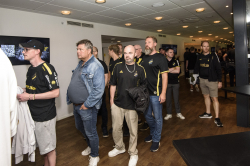 Den Svarta Massan inför AIK-BP