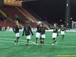 Syrianska FC - AIK.  1-2