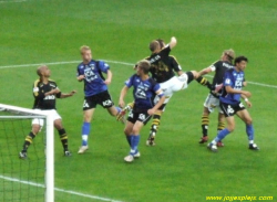 AIK - Halmstad. 1-1