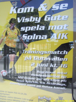 	Visby Gute - AIK.  0-8