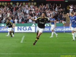 AIK - Trelleborg.  2-0