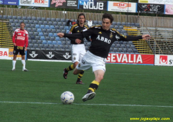 AIK - Landskrona.  0-1