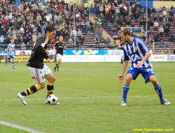 AIK - IFK Göteborg.  0-0