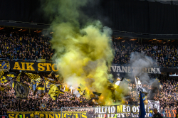 Publikbilder. AIK-Mjällby