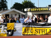 Publikbilder från Häcken-AIK