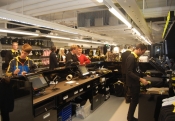 Invigning av AIK-shopen