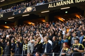 Publikbilder från AIK-bajen