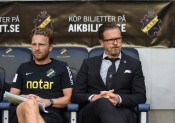 AIK - Shamrock.  1-1 efter föl.